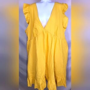 SHEIN Fun Yellow Dress